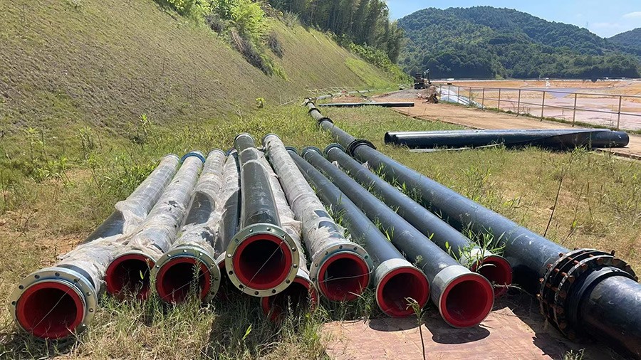 城门山选矿厂矿浆输送DN300 1.6Mpa 